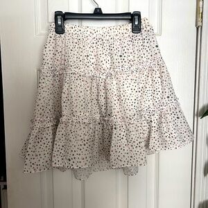 Polka dot skirt
